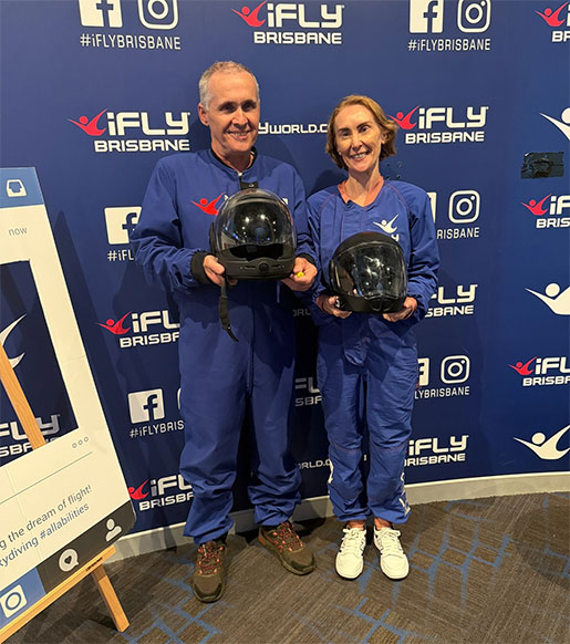 Gary and Joe at iFly