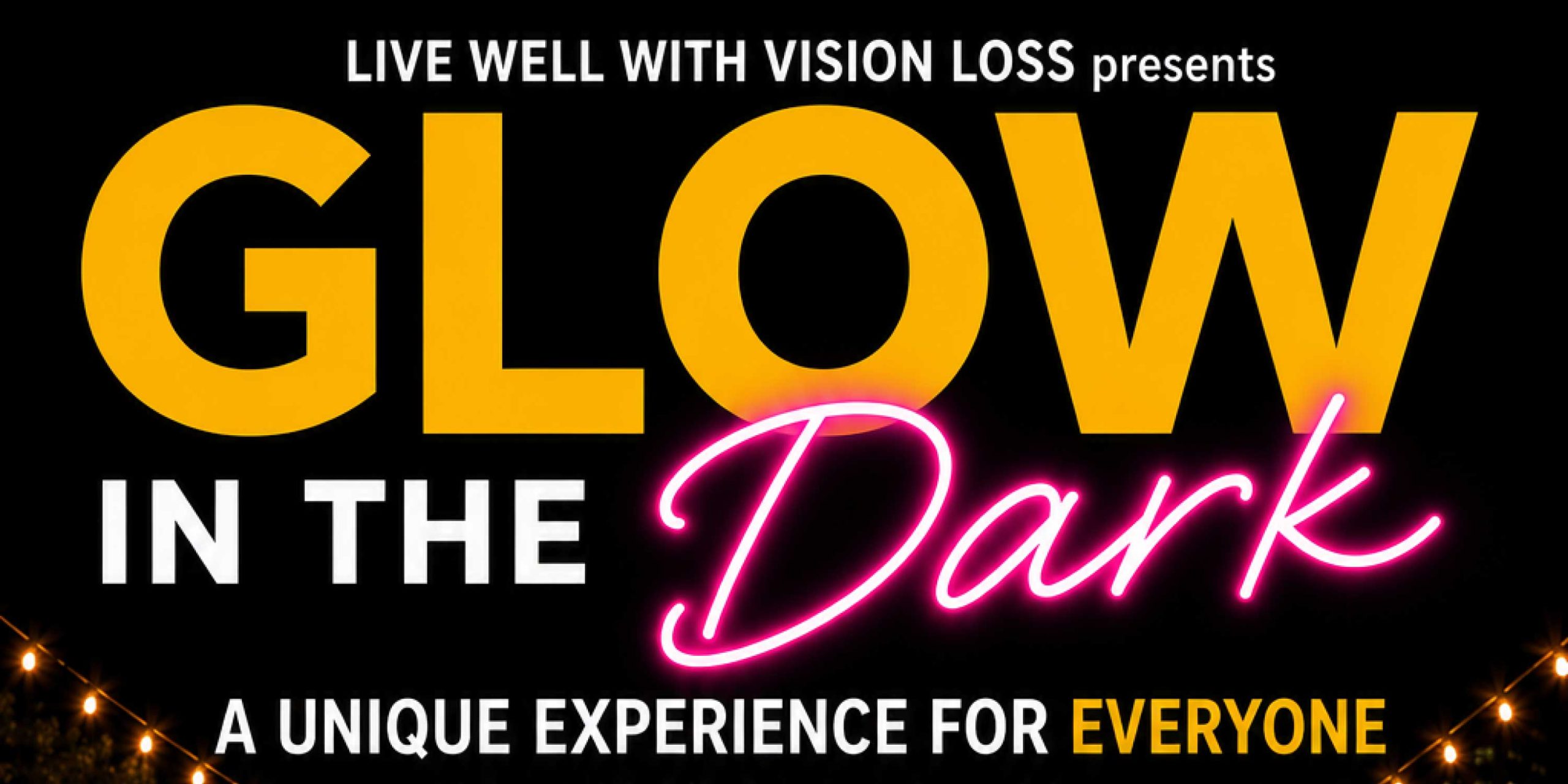 Glow in the Dark Banner